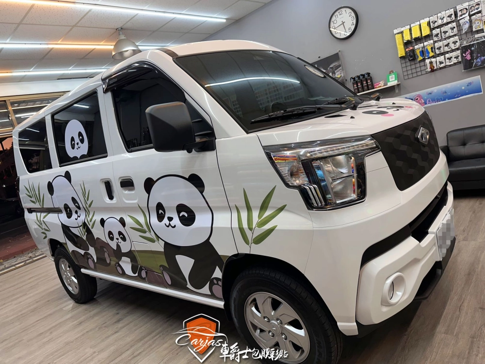 MITSUBISHI J SPACE 客製化車身彩貼&全車玻璃隔熱紙