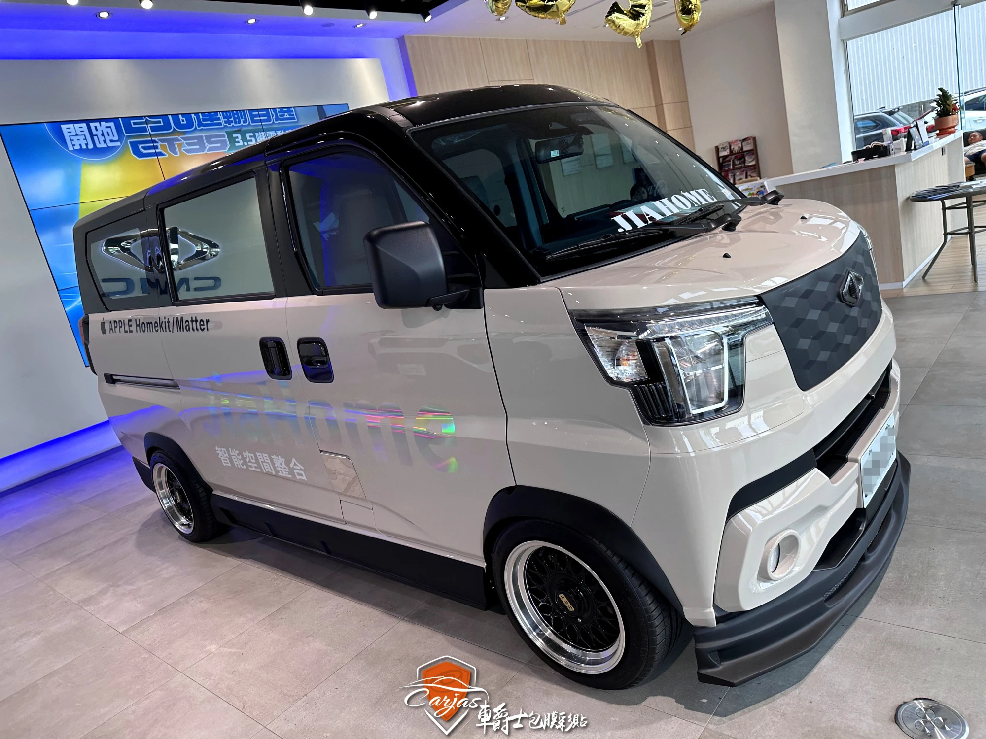MITSUBISHI J SPACE 企業形象車體廣告車身彩貼
