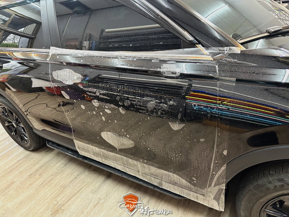 HONDA CR-V 全車漆面TPU自體修復透明犀牛皮保護膜、大燈燻黑改色包膜