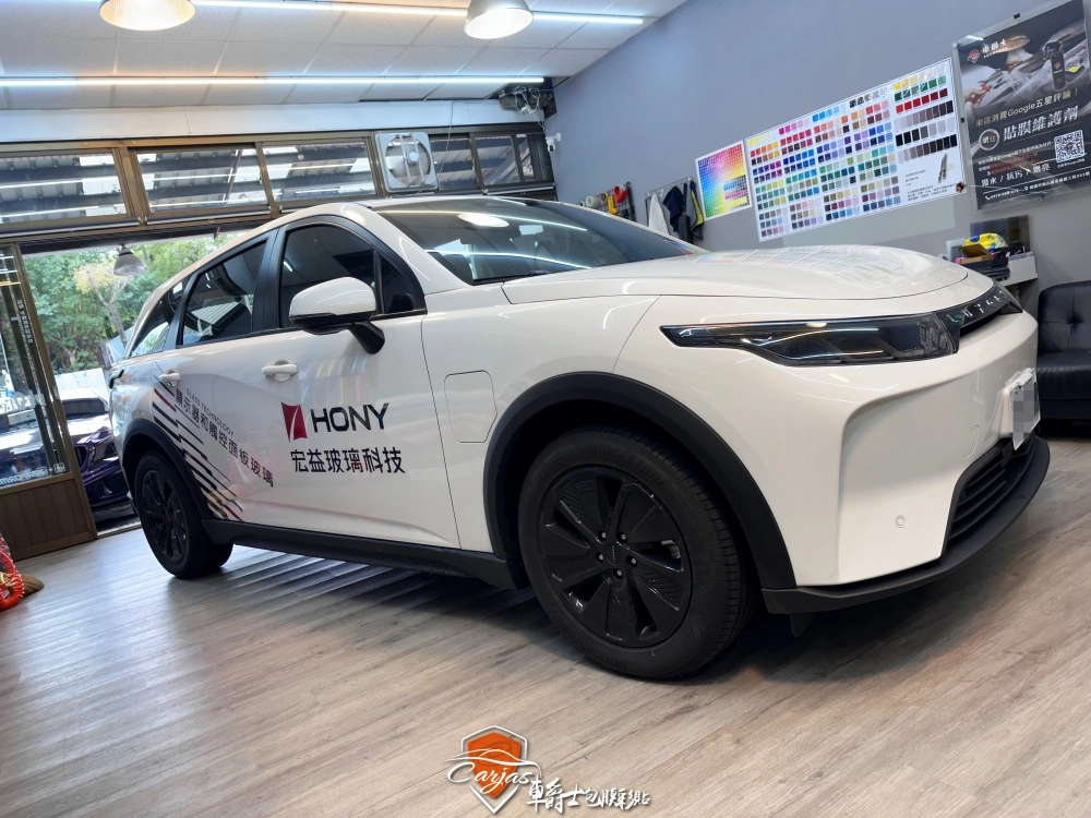 LEXGEN N7 宏益玻璃科技企業形象車體廣告車身彩貼