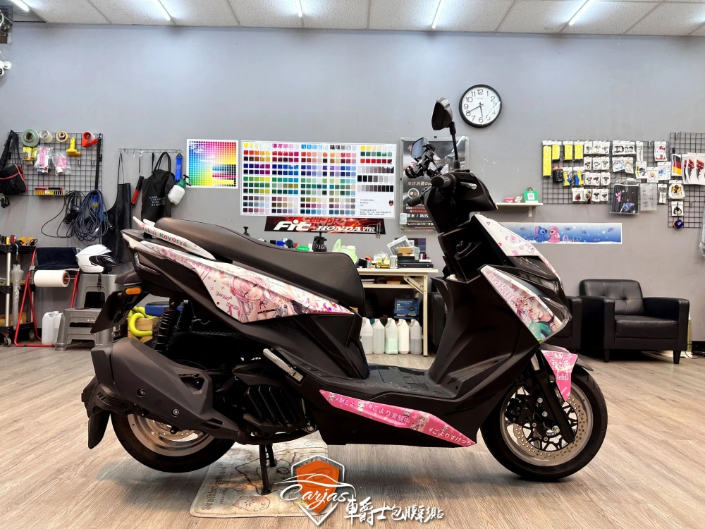 KYMCO RTS165 客製化全車痛車彩貼設計代施工