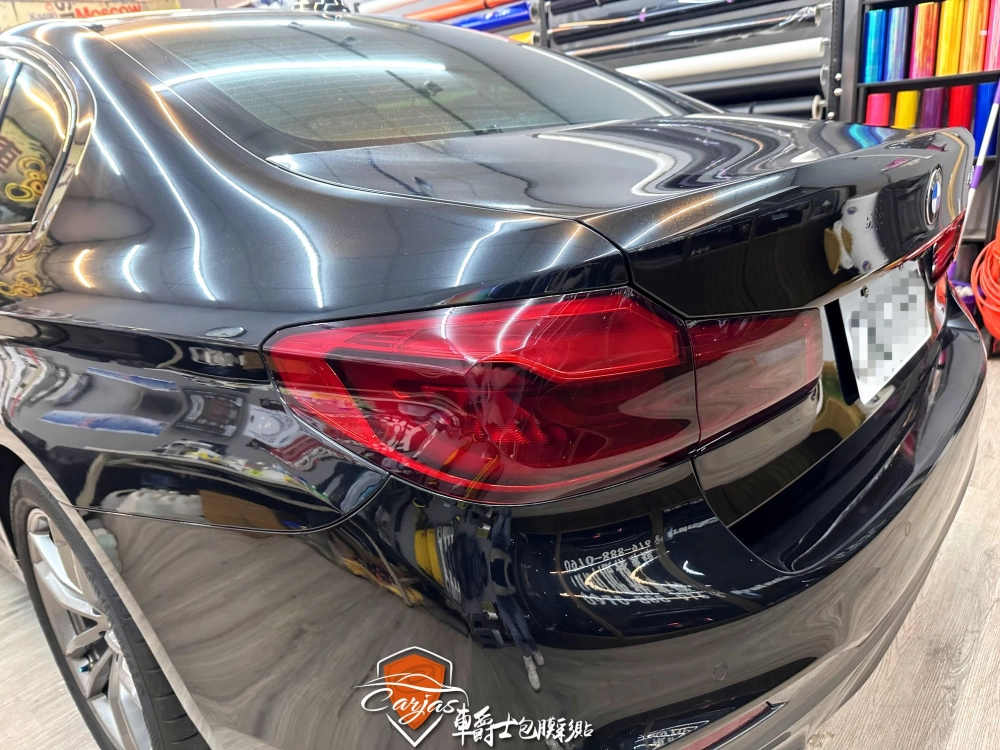 BMW 520i 大燈微燻黑 尾燈燻黑
