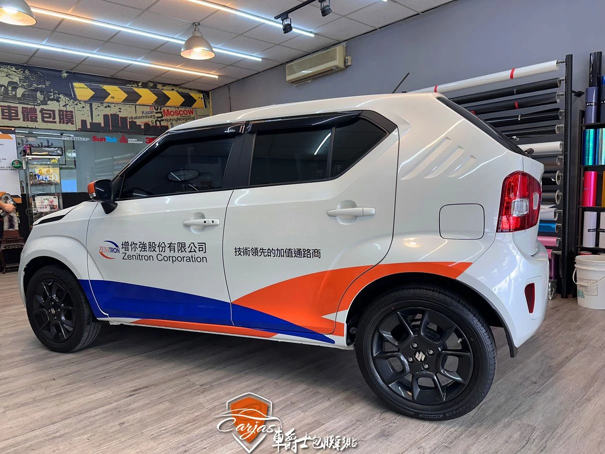 增你強企業形象車體廣告車身彩貼