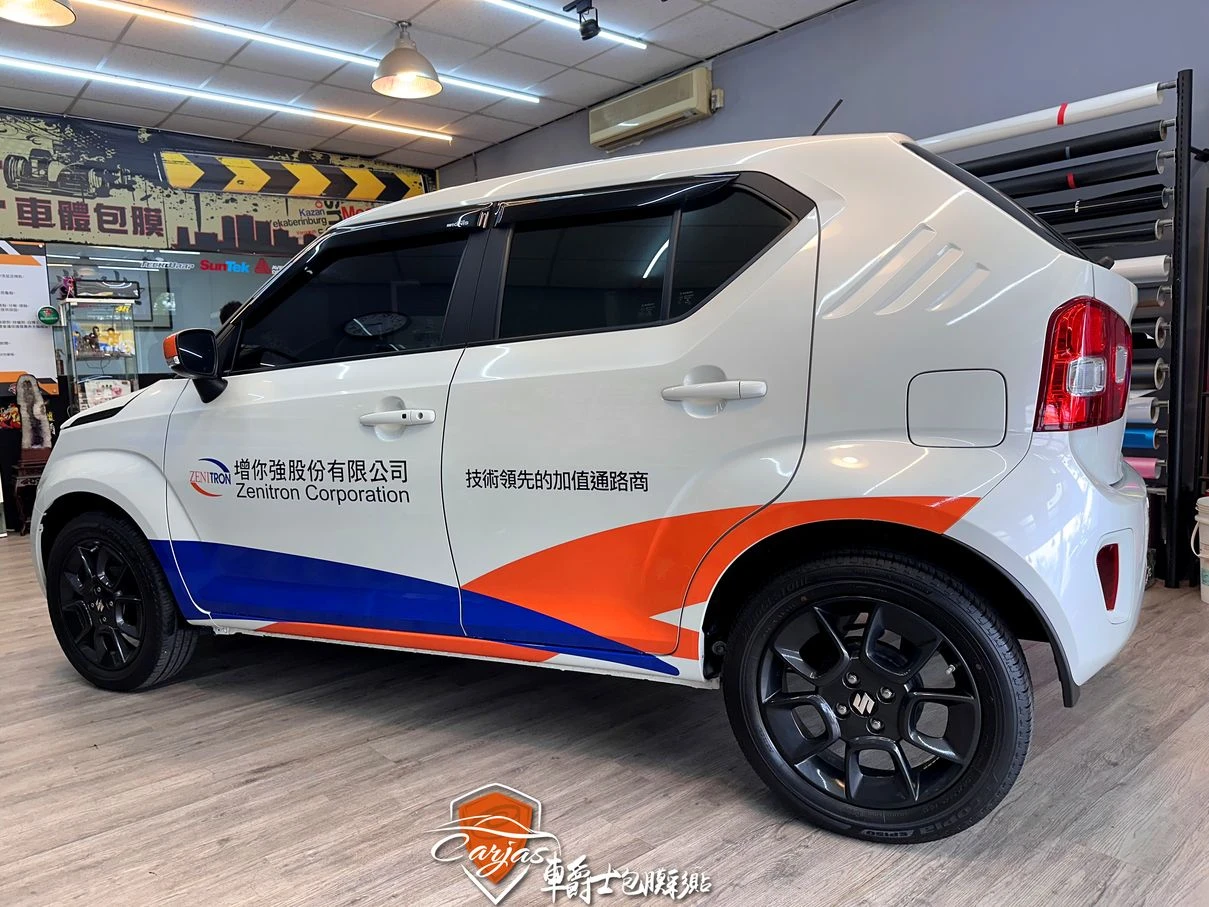 增你強企業形象車體廣告車身彩貼