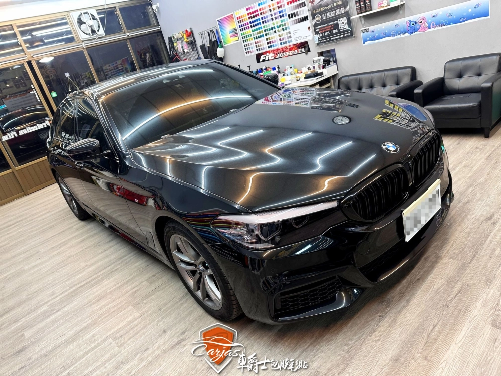 BMW 520i 大燈微燻黑 尾燈燻黑