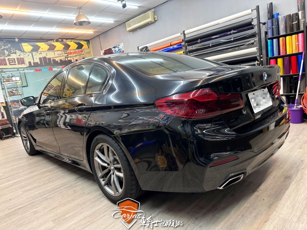 BMW 520i 大燈微燻黑 尾燈燻黑
