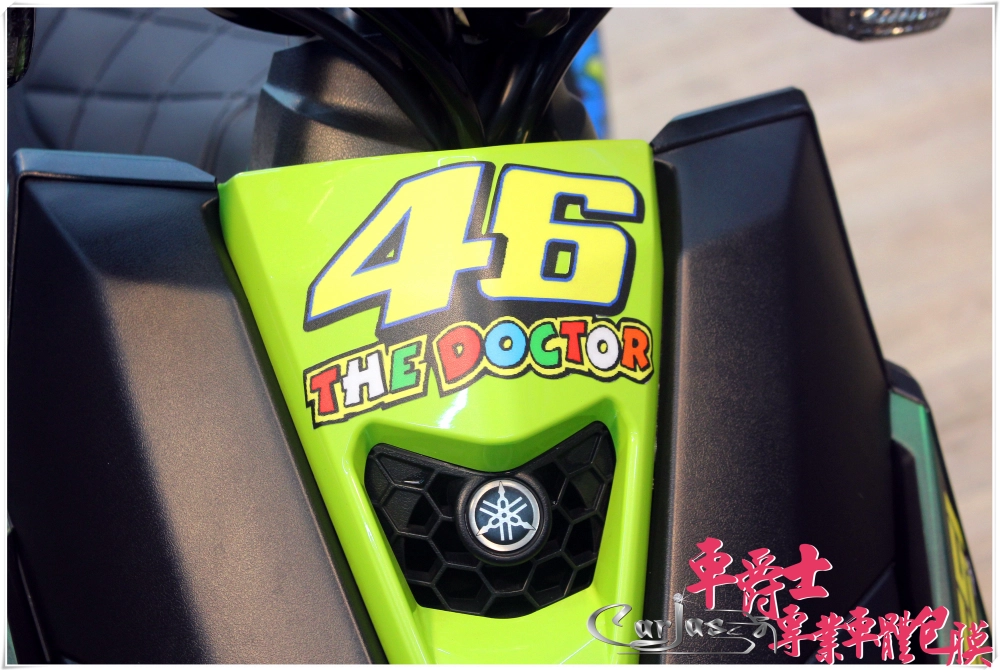 YAMAHA BWS-R 客製化Rossi 46車身彩貼