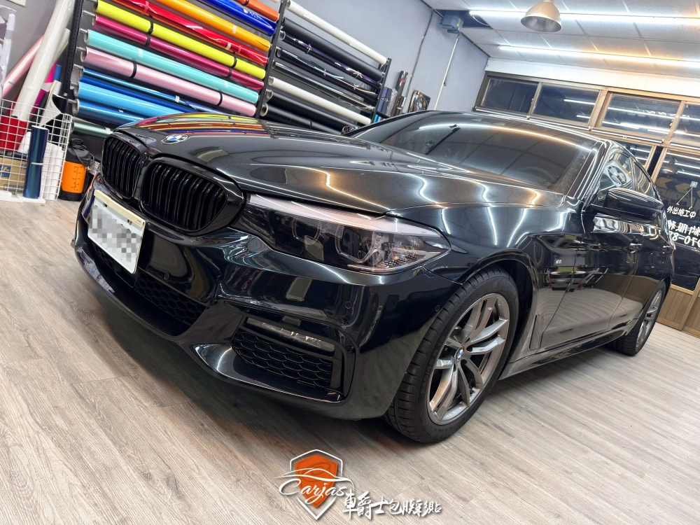 BMW 520i 大燈微燻黑 尾燈燻黑