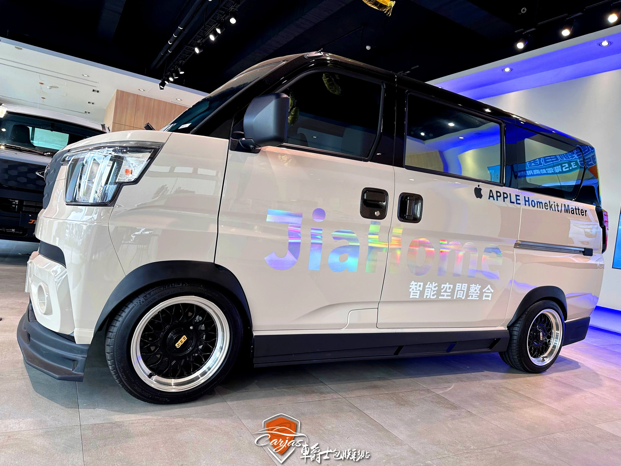 MITSUBISHI J SPACE 企業形象車體廣告車身彩貼
