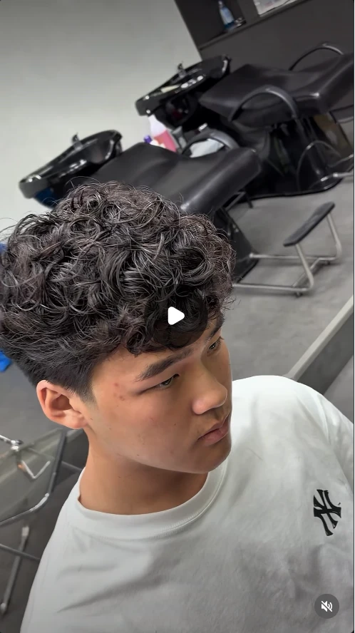 長度夠燙起來更完整更帥 x Edgar perm