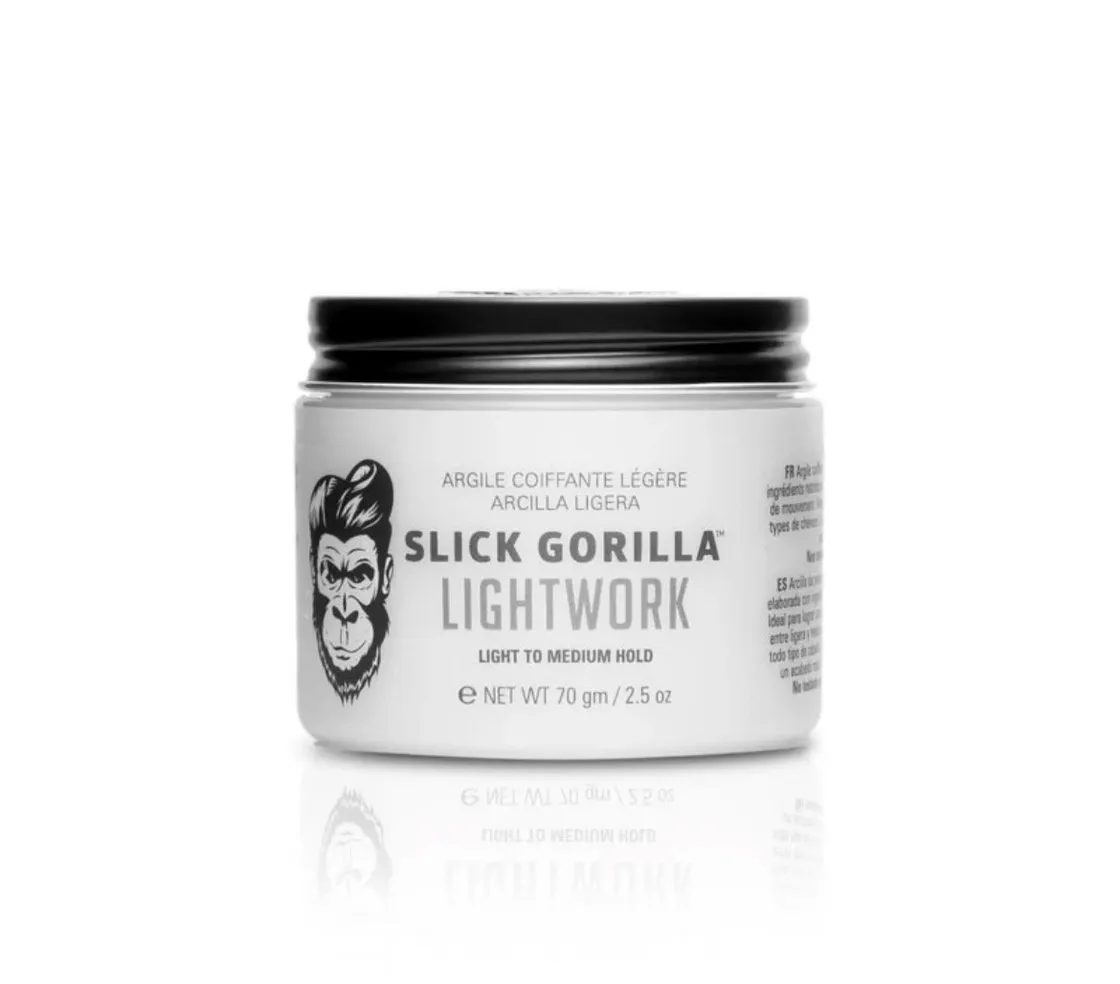 Slick Gorilla 猩猩頭髮輕質塑型土（Light Work）