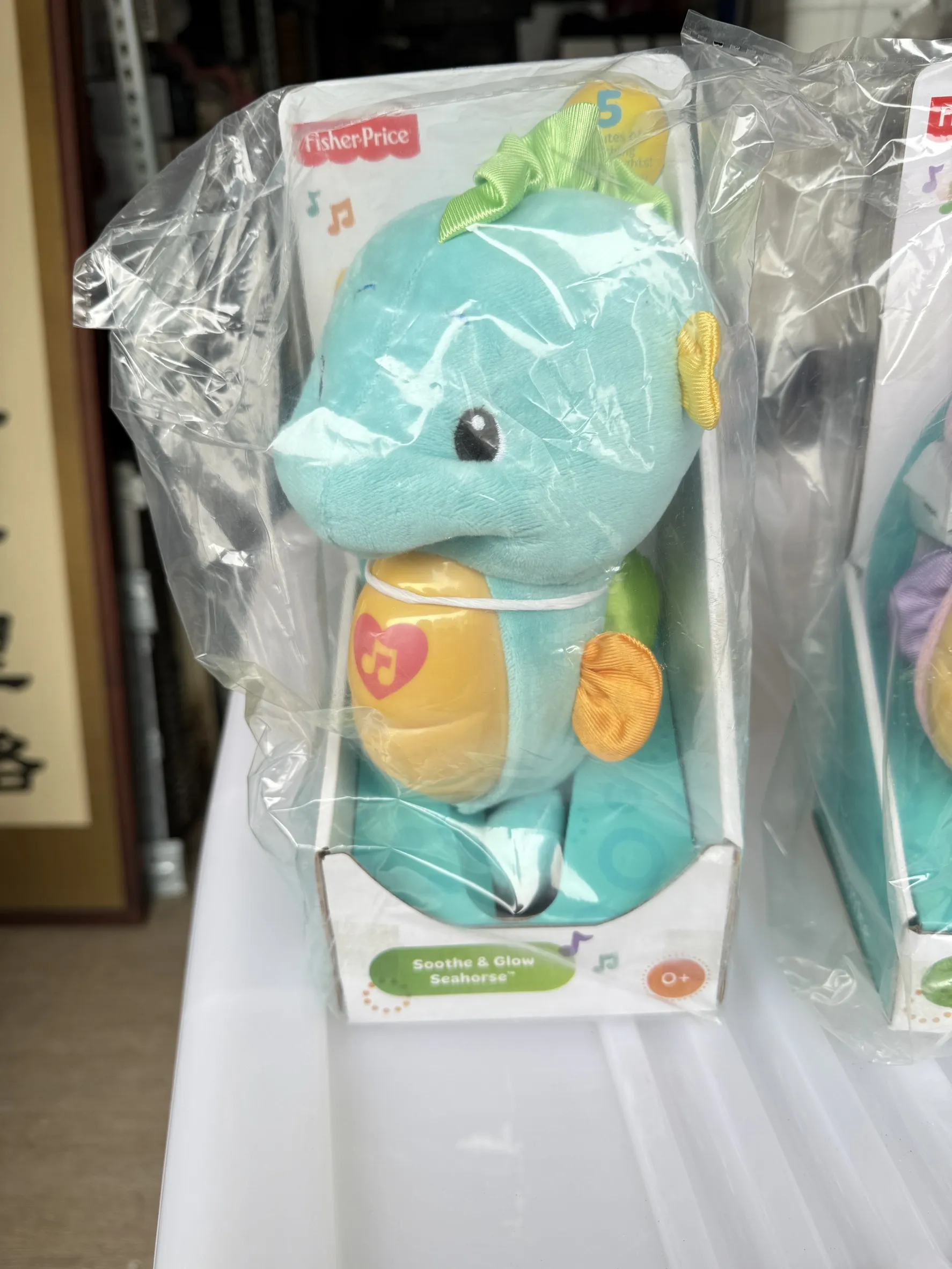 全新費雪聲光安撫小海馬（藍）