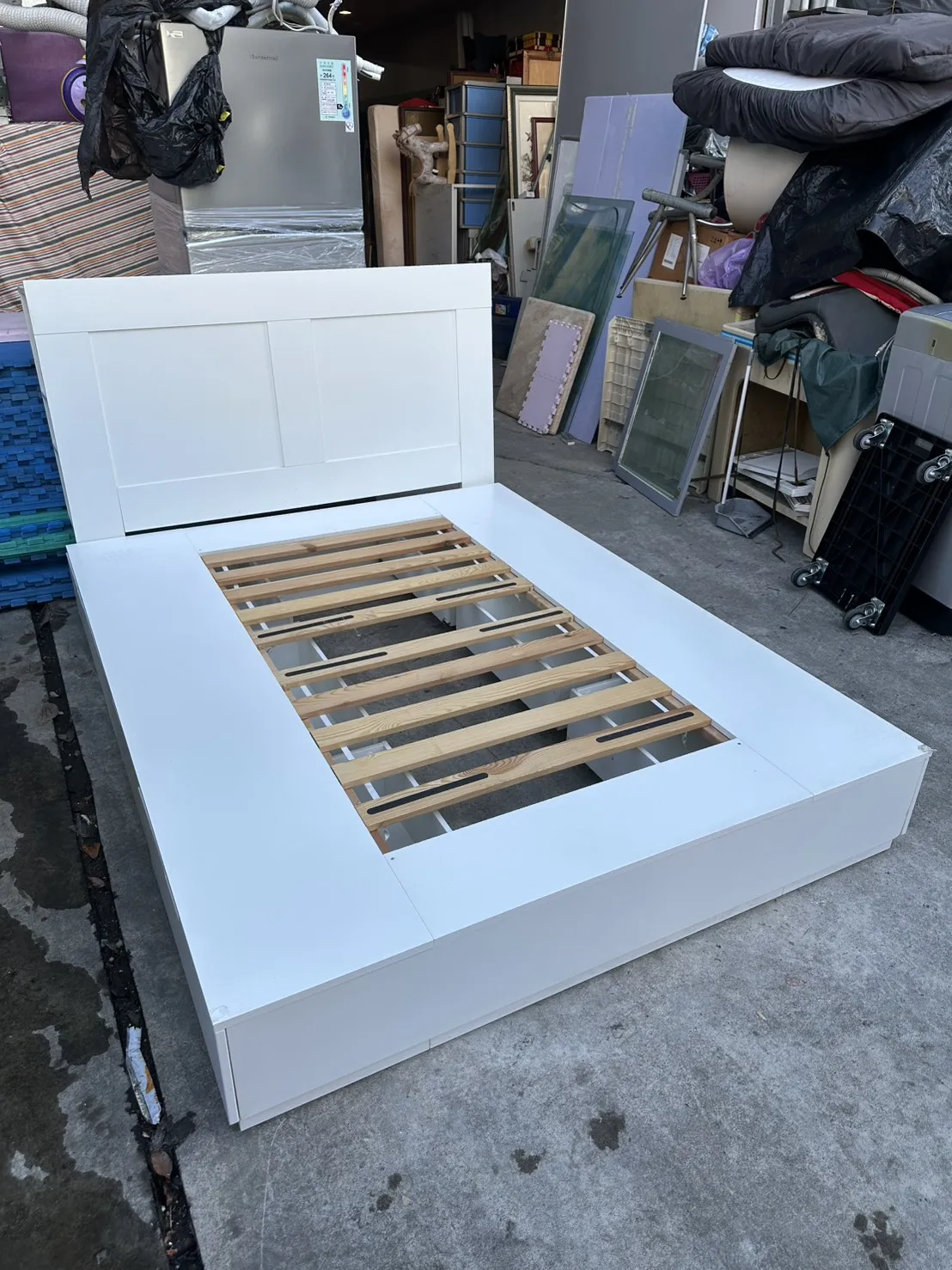 IKEA五尺收納型床組＄5800