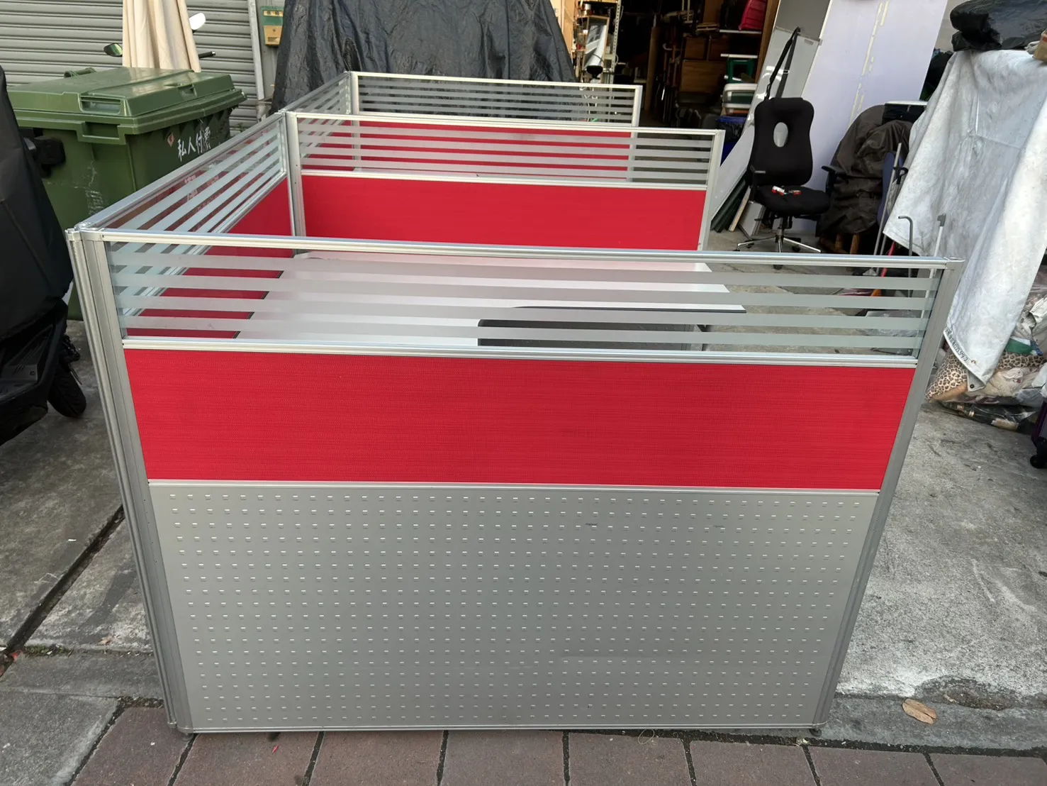 大型雙人OA辦公桌＄4500