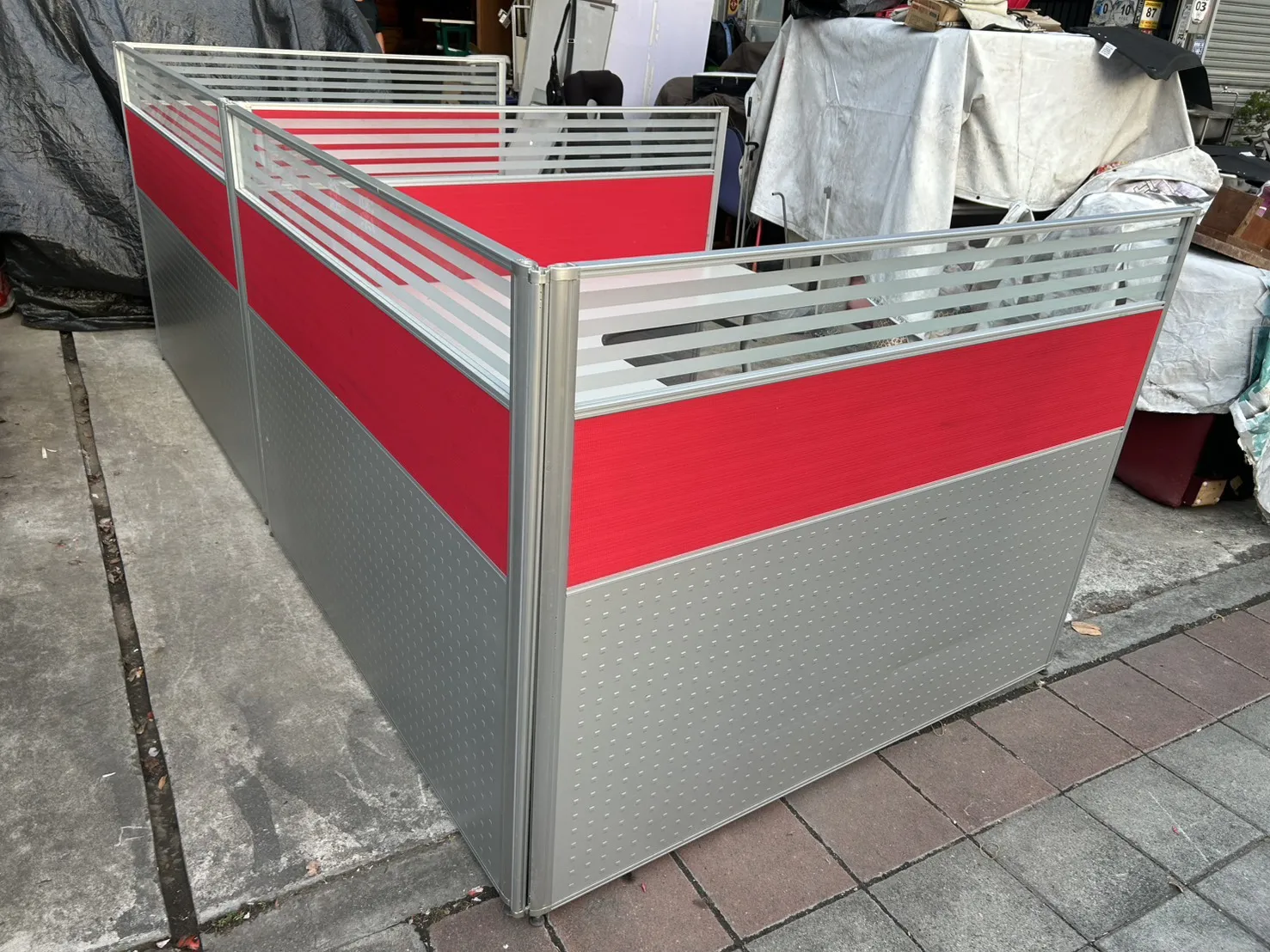 大型雙人OA辦公桌＄4500