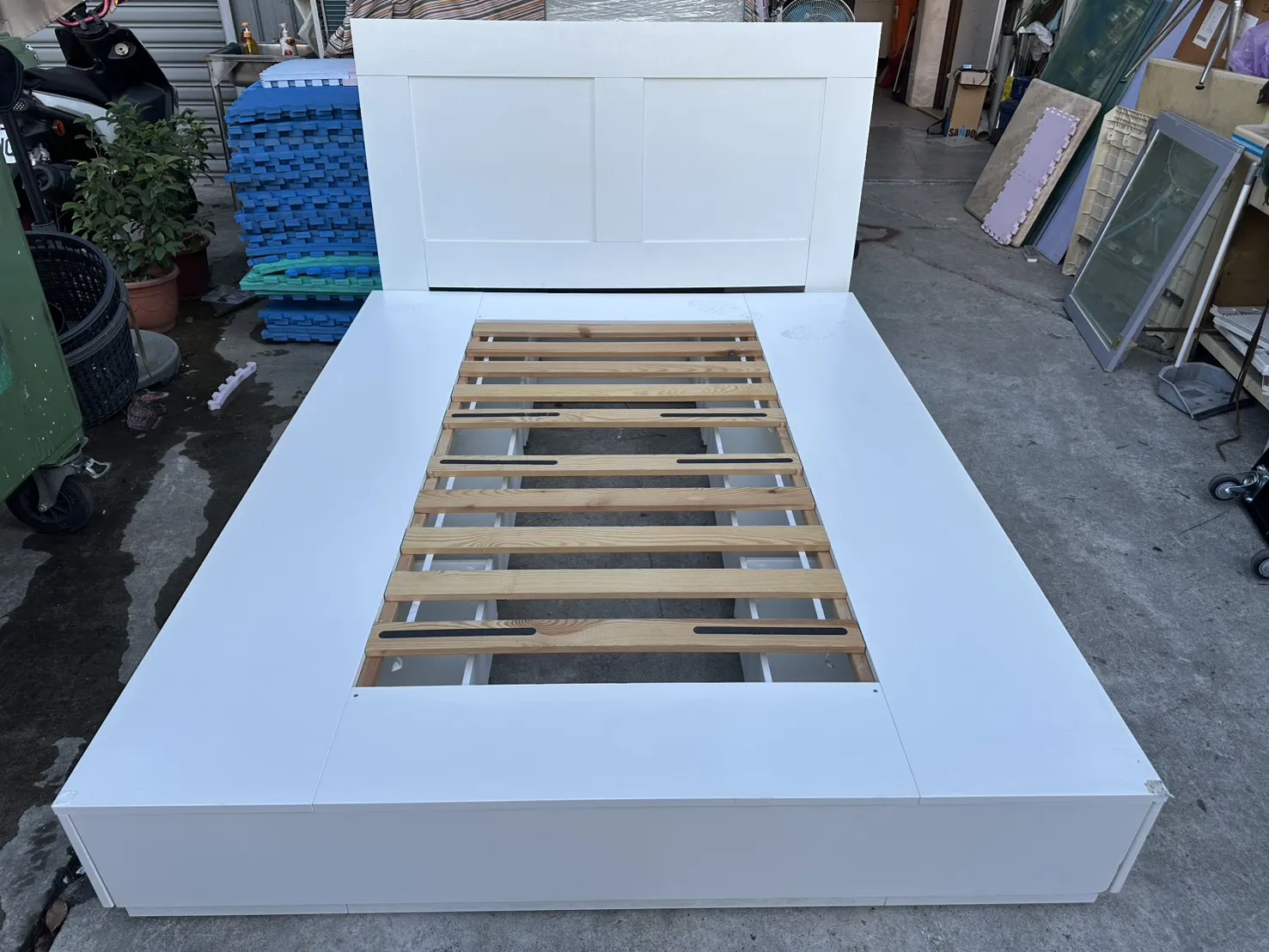 IKEA五尺收納型床組＄5800