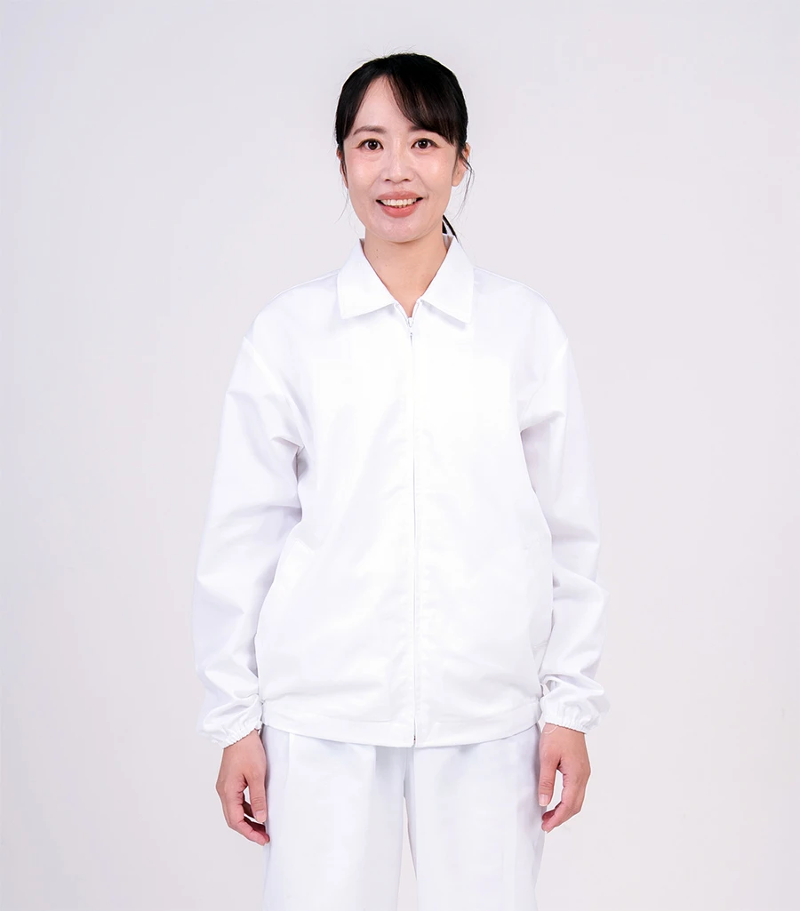 食品工作服-白色工作外套 夾克