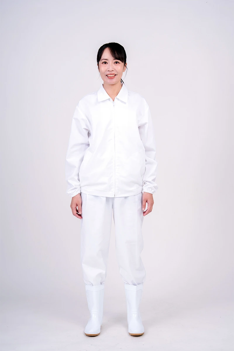 食品工作服-白色工作外套 夾克
