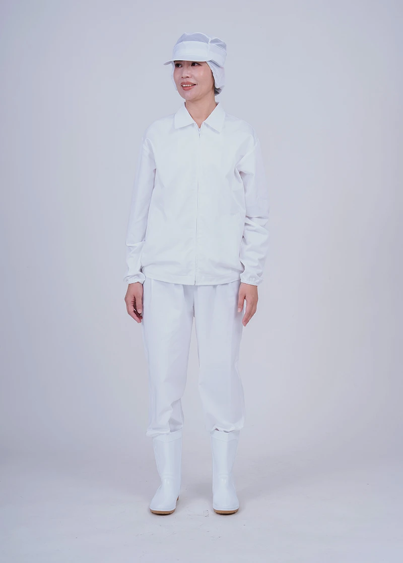 食品工作服-白色工作外套 夾克