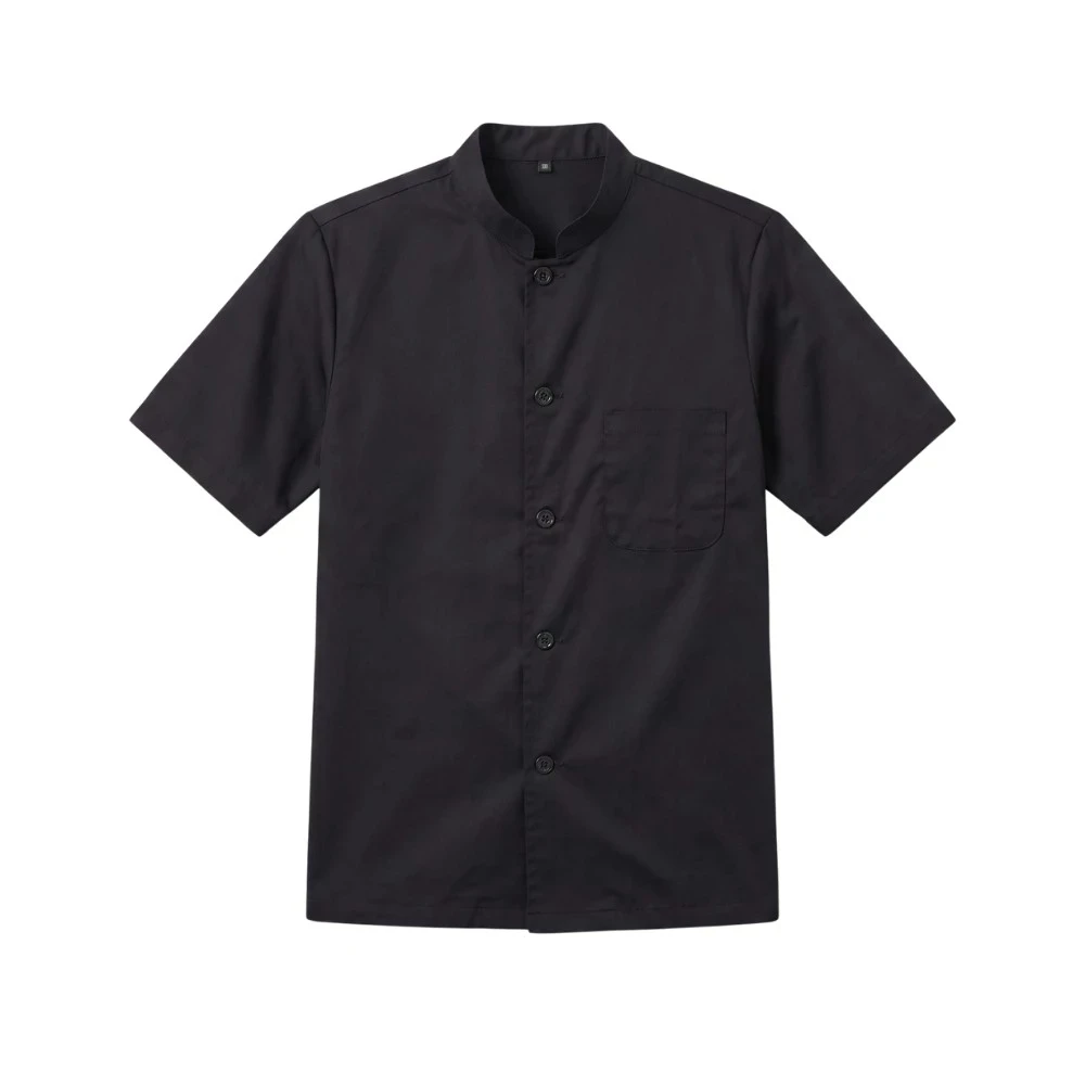 廚師服-單排扣 透氣機能網布