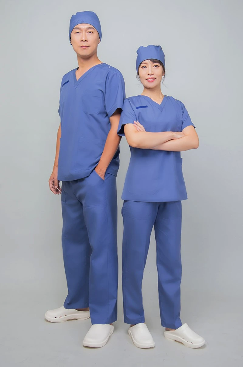 8625 V字領刷手衣-女款