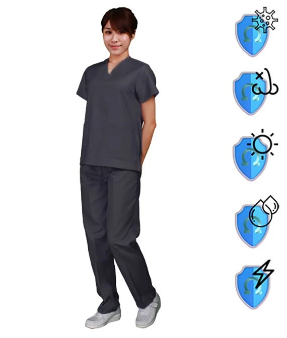 3339 吸濕排汗布 刷手服-女款