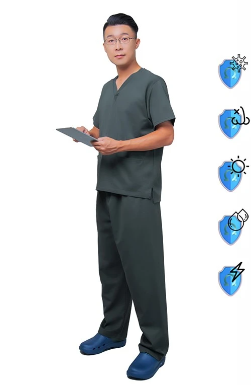 3246 吸濕排汗布 刷手褲-男款