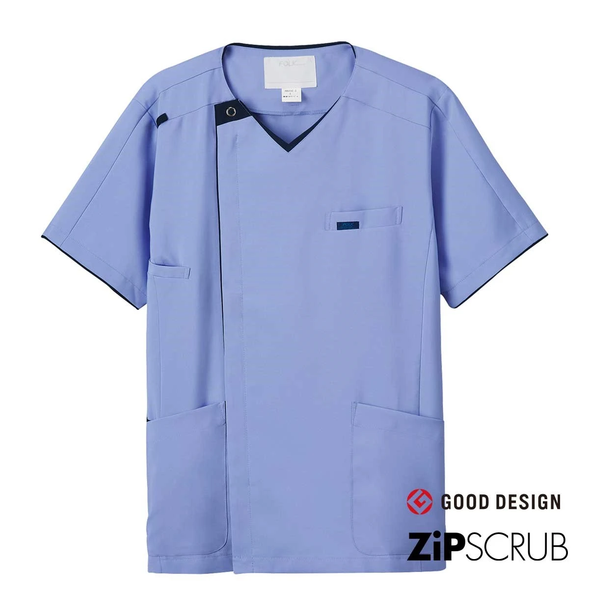 7051SC 男款拉鍊式刷手服