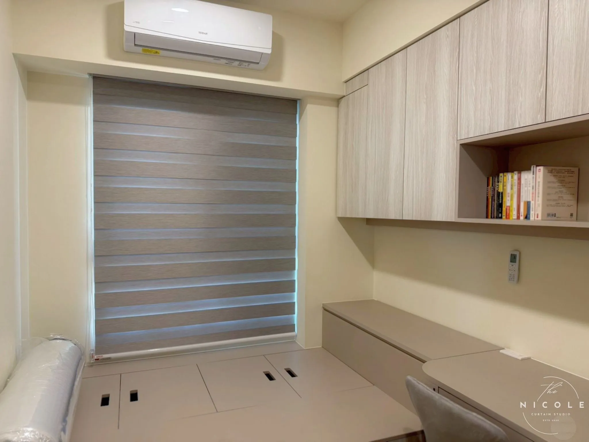 《立璟悅》新竹竹南窗簾設計案例：為現代質感居家打造完美光影