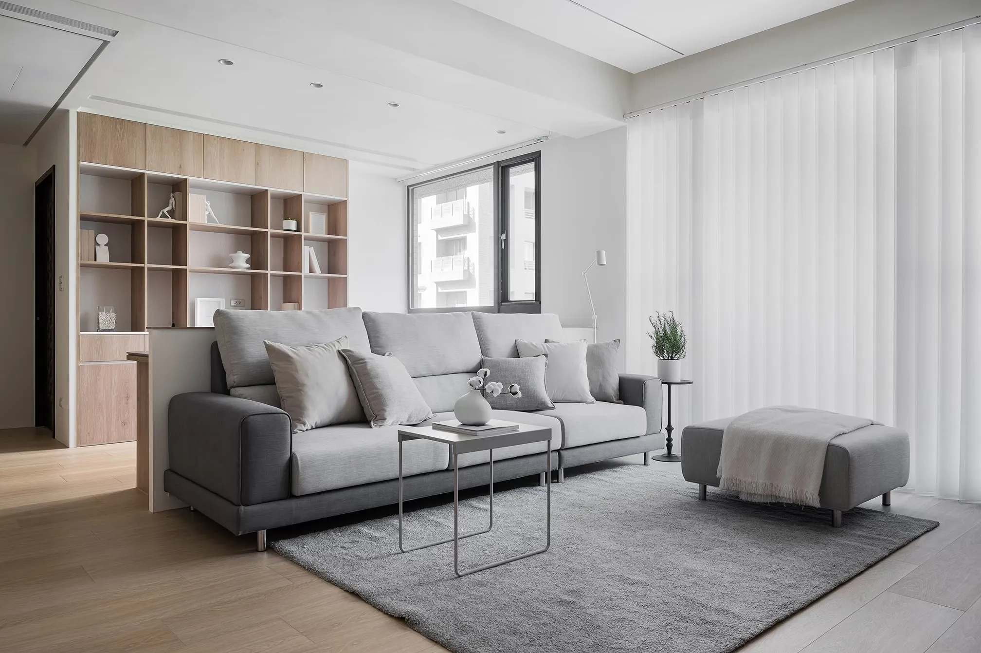 穿越簾(直立柔紗簾)