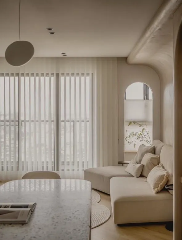 穿越簾(直立柔紗簾)