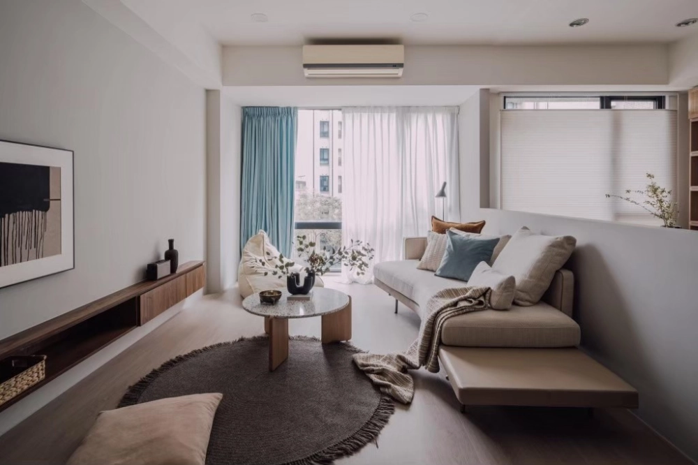 妮可風格窗簾設計