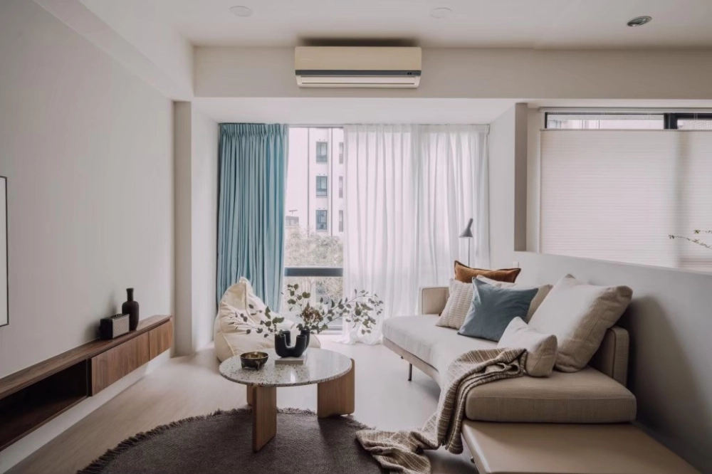 妮可風格窗簾設計