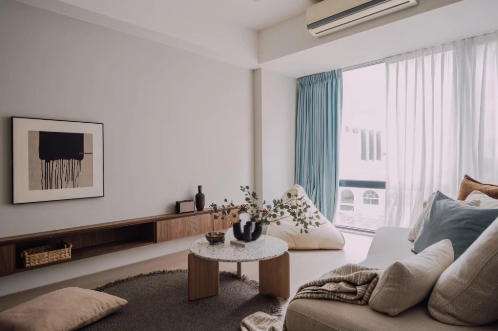 妮可風格窗簾設計