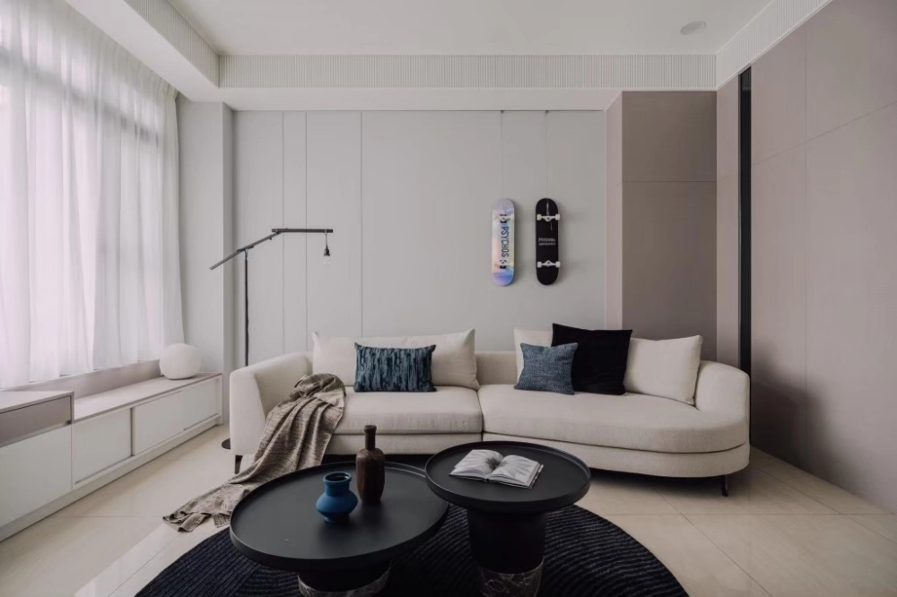 妮可風格窗簾設計