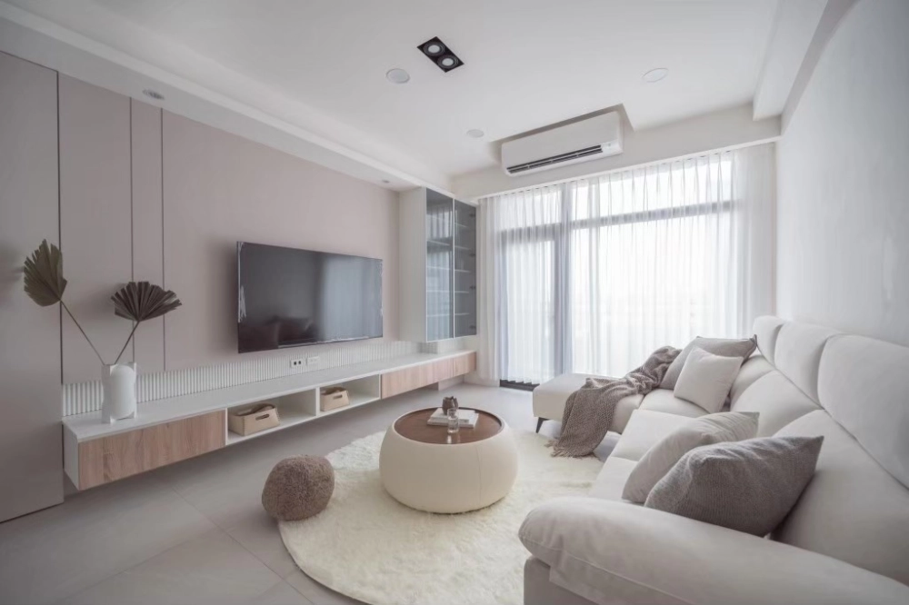 妮可風格窗簾設計