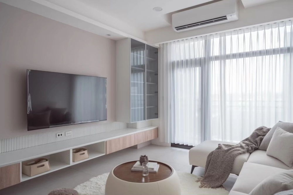 妮可風格窗簾設計