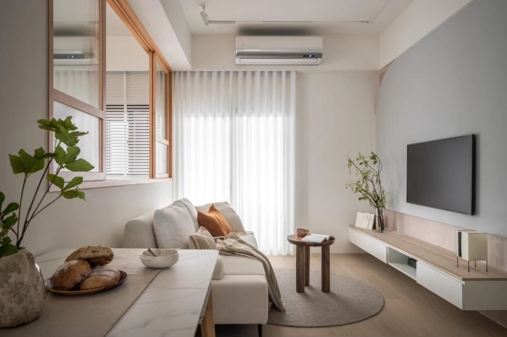 妮可風格窗簾設計