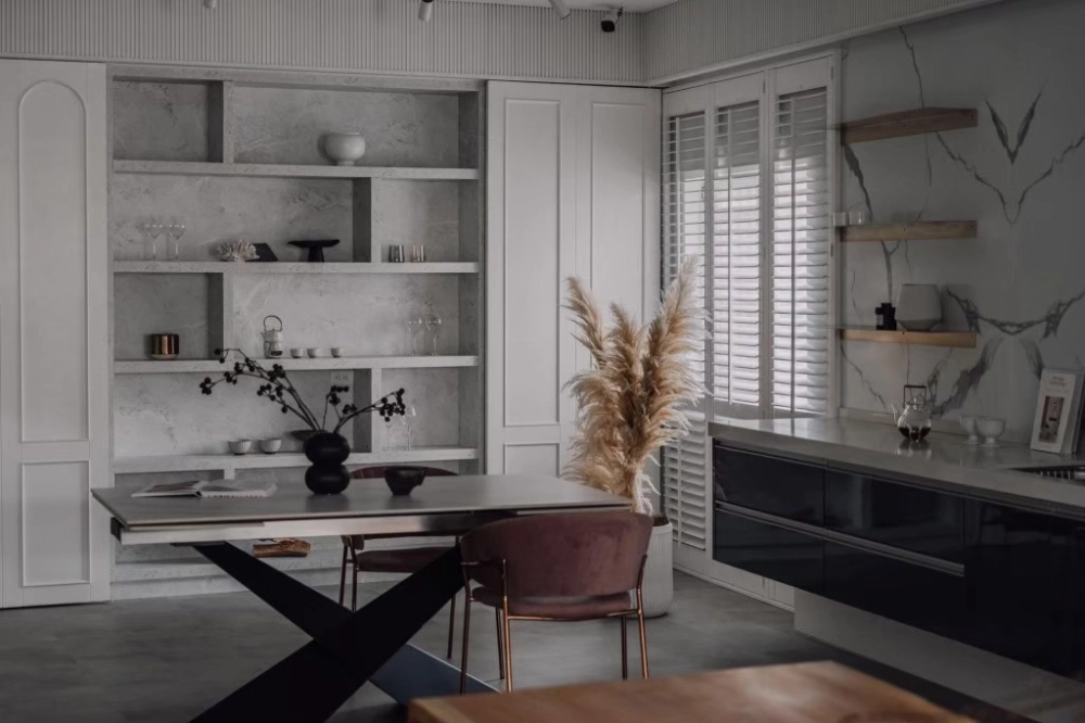 妮可風格窗簾設計