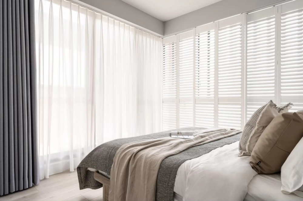 妮可風格窗簾設計