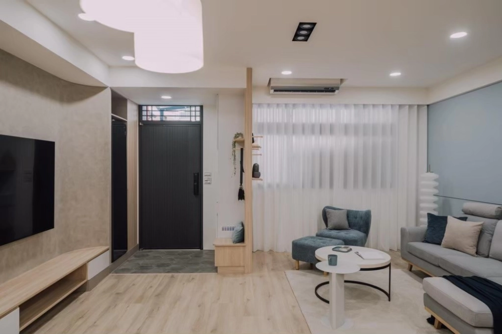 妮可風格窗簾設計