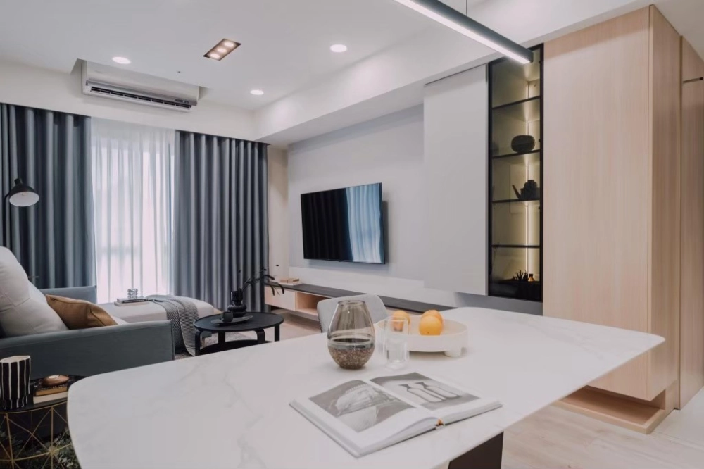 妮可風格窗簾設計