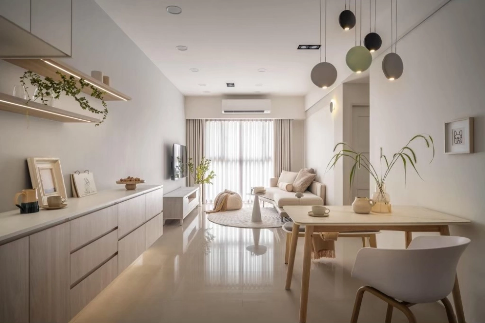 妮可風格窗簾設計