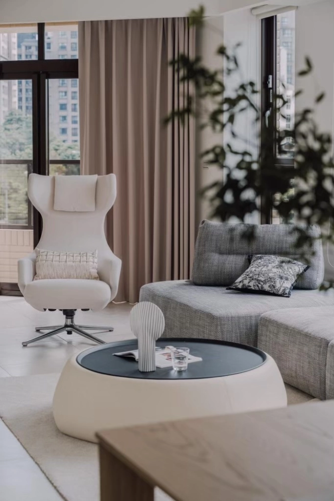 妮可風格窗簾設計