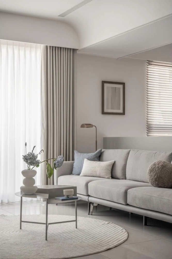 妮可風格窗簾設計