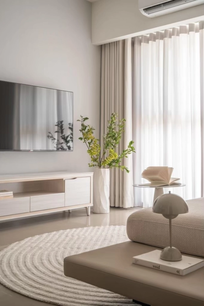 妮可風格窗簾設計