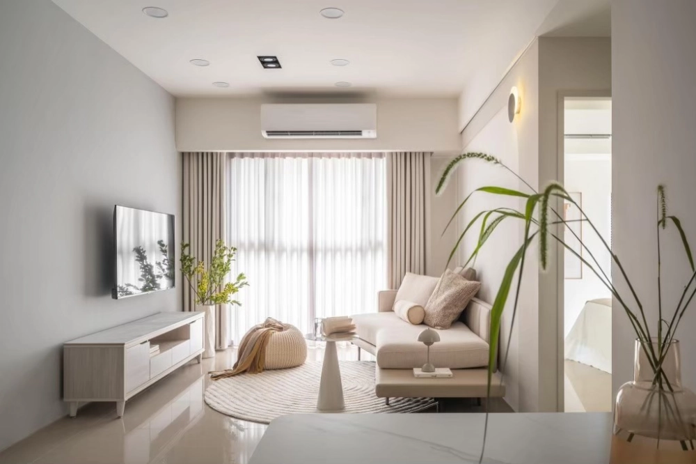 妮可風格窗簾設計