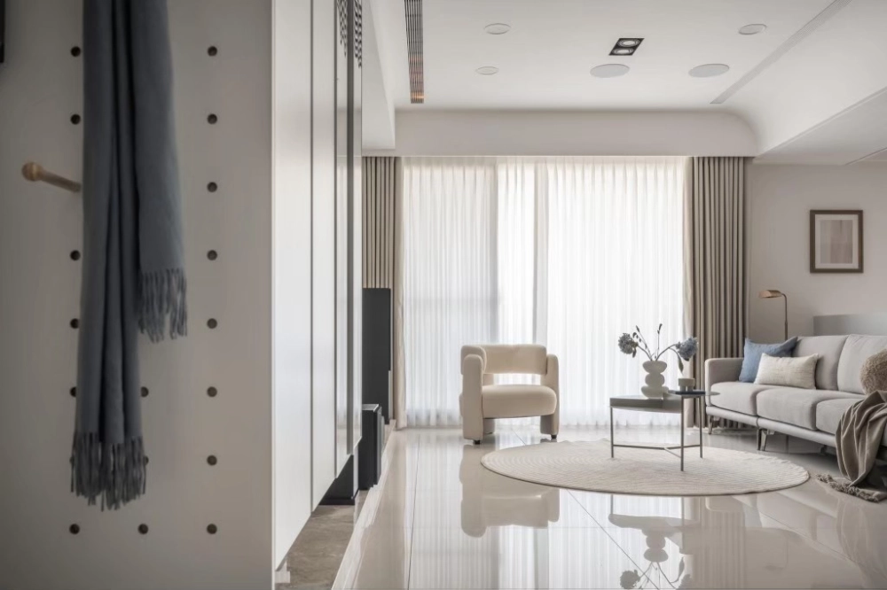 妮可風格窗簾設計