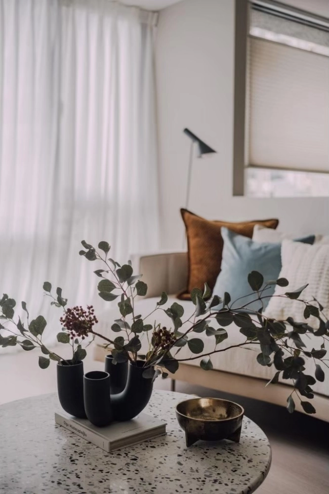 妮可風格窗簾設計