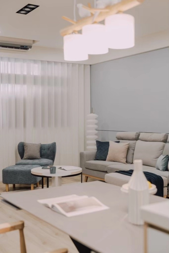 妮可風格窗簾設計